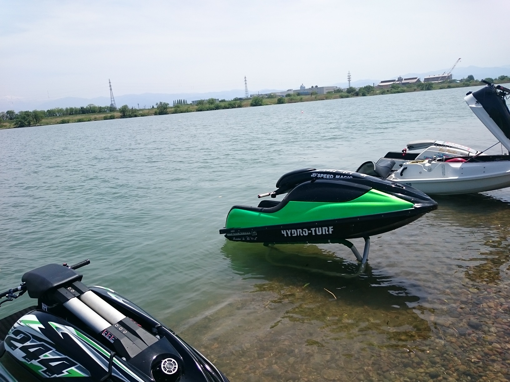 初乗りKawasaki SX-R800 立ち乗りシングルジェット | 水上バイクと 